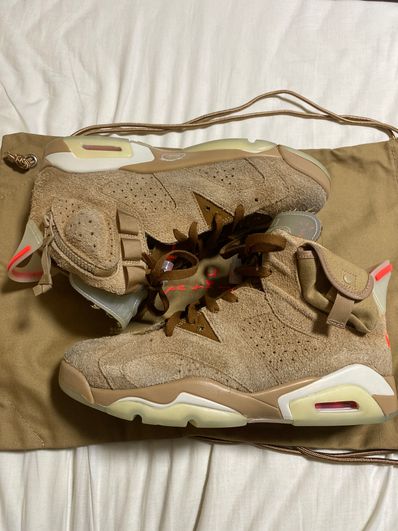Travis Scott × Nike Air Jordan 6 "British Khaki"