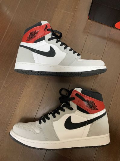 Nike Air Jordan 1 High OG "White/Black/Light Smoke Grey"