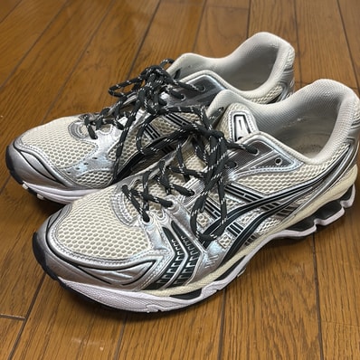 KITH × Asics Gel-Kayano 14 "Cream/Scarab" (1201A954-100)