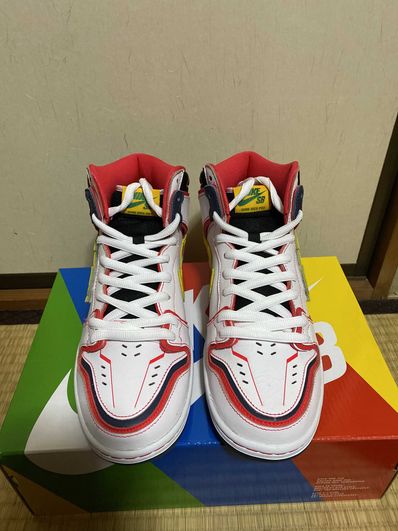 Gundam Unicorn × Nike SB Dunk High PRO QS "UNICORN"