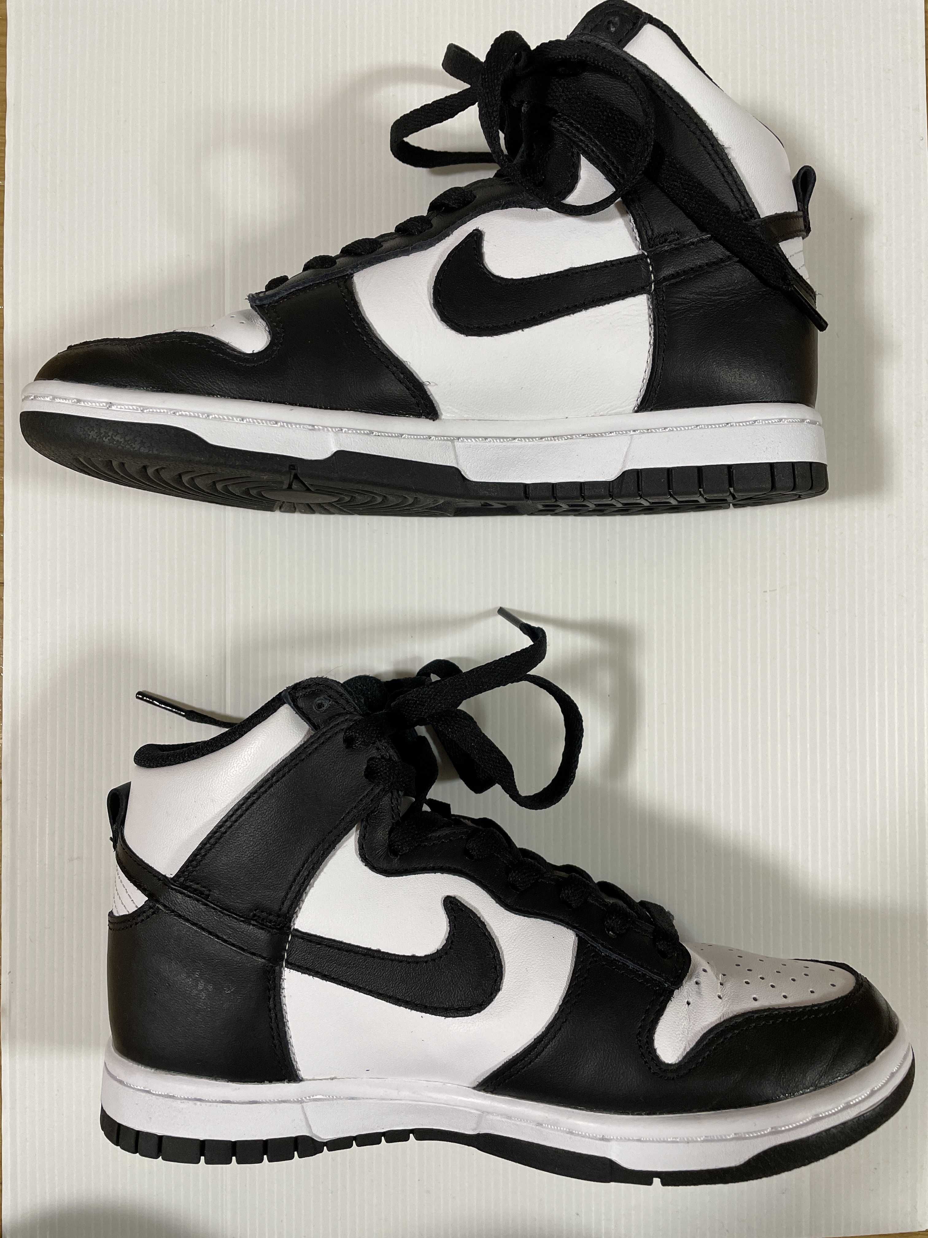 Nike Women's Dunk High "Black and White"