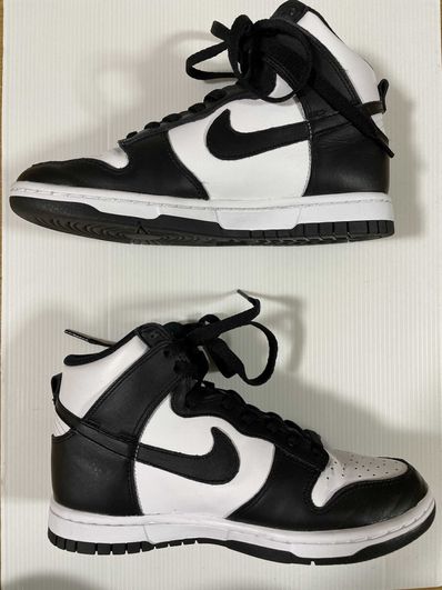 Nike Women's Dunk High "Black and White"
