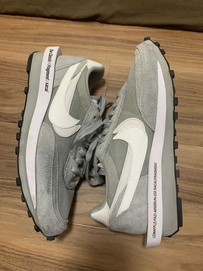 Fragment × sacai × Nike LD Waffle "Light Smoke Grey"