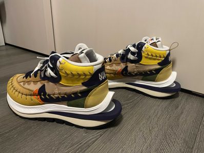 Jean-Paul Gaultier × sacai × Nike VaporWaffle "Sesame/Multi Color"