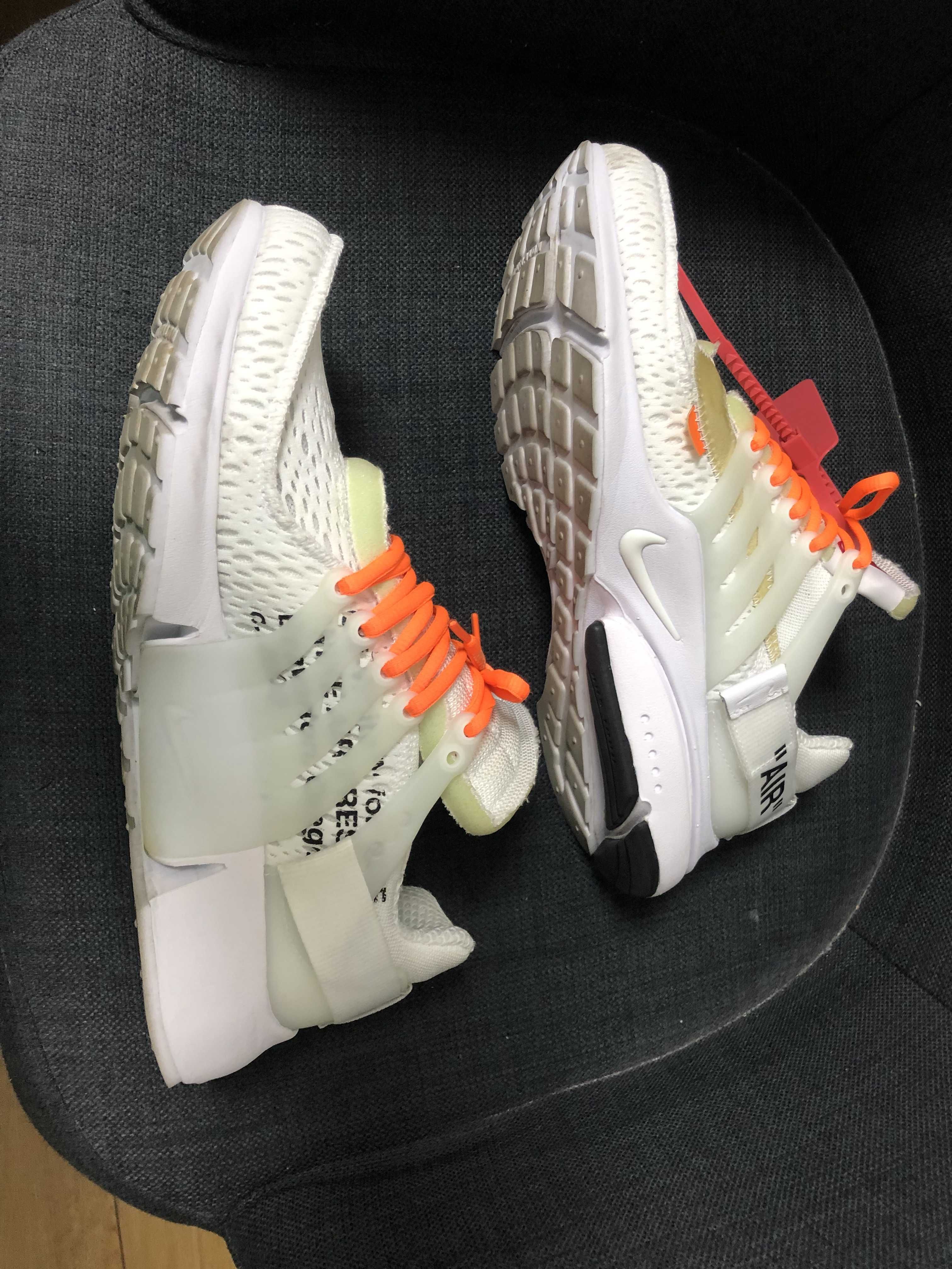 Off-White × Nike Air Presto "White/Black/Cone"
