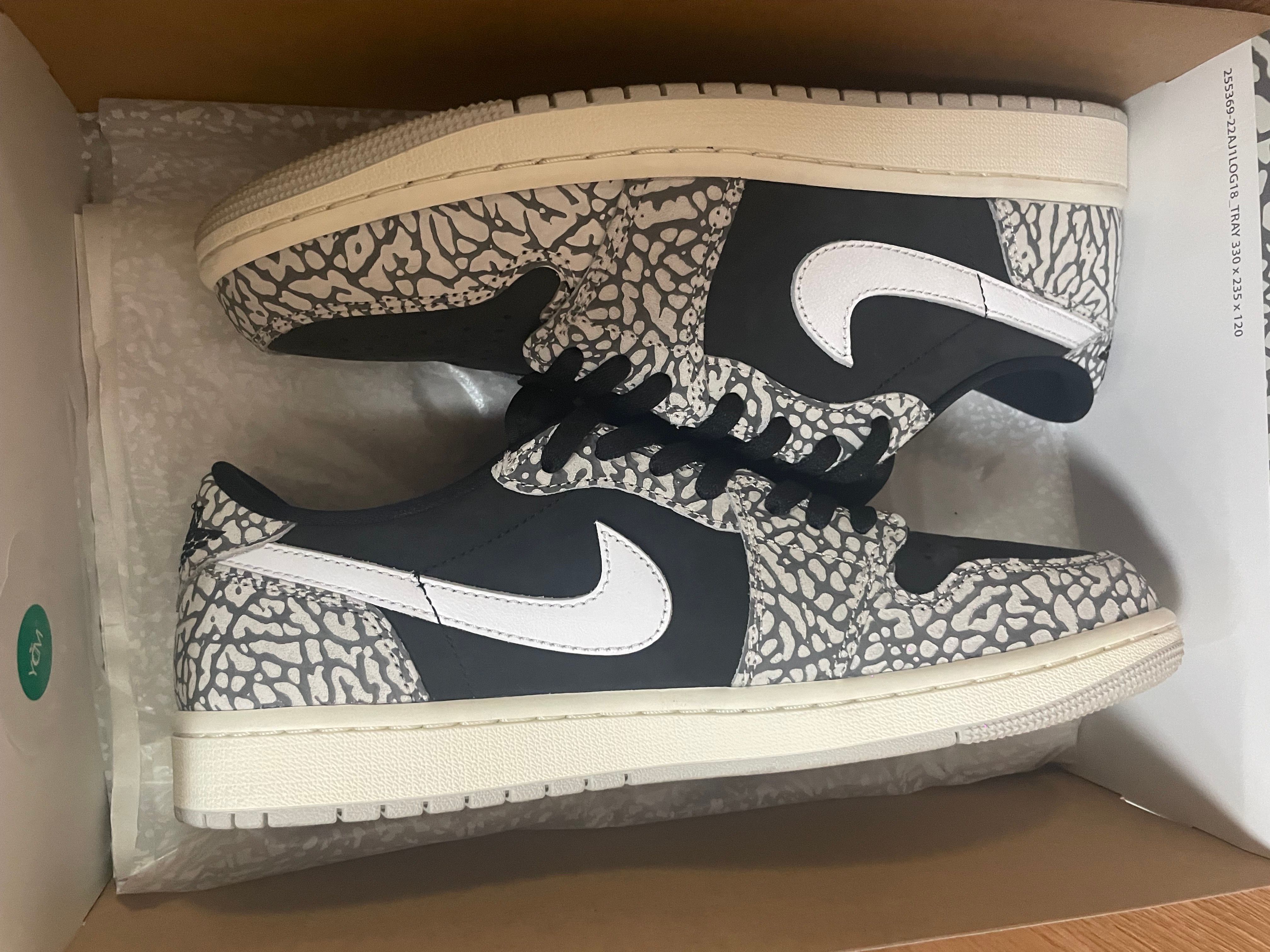 Nike Air Jordan 1 Retro Low OG "Black Cement"