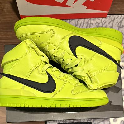 AMBUSH × NIKE DUNK HIGH "FLASH LIME"