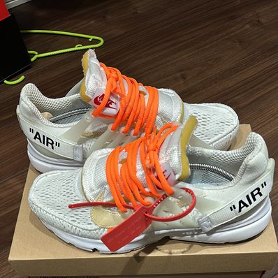 Off-White × Nike Air Presto "White/Black/Cone"