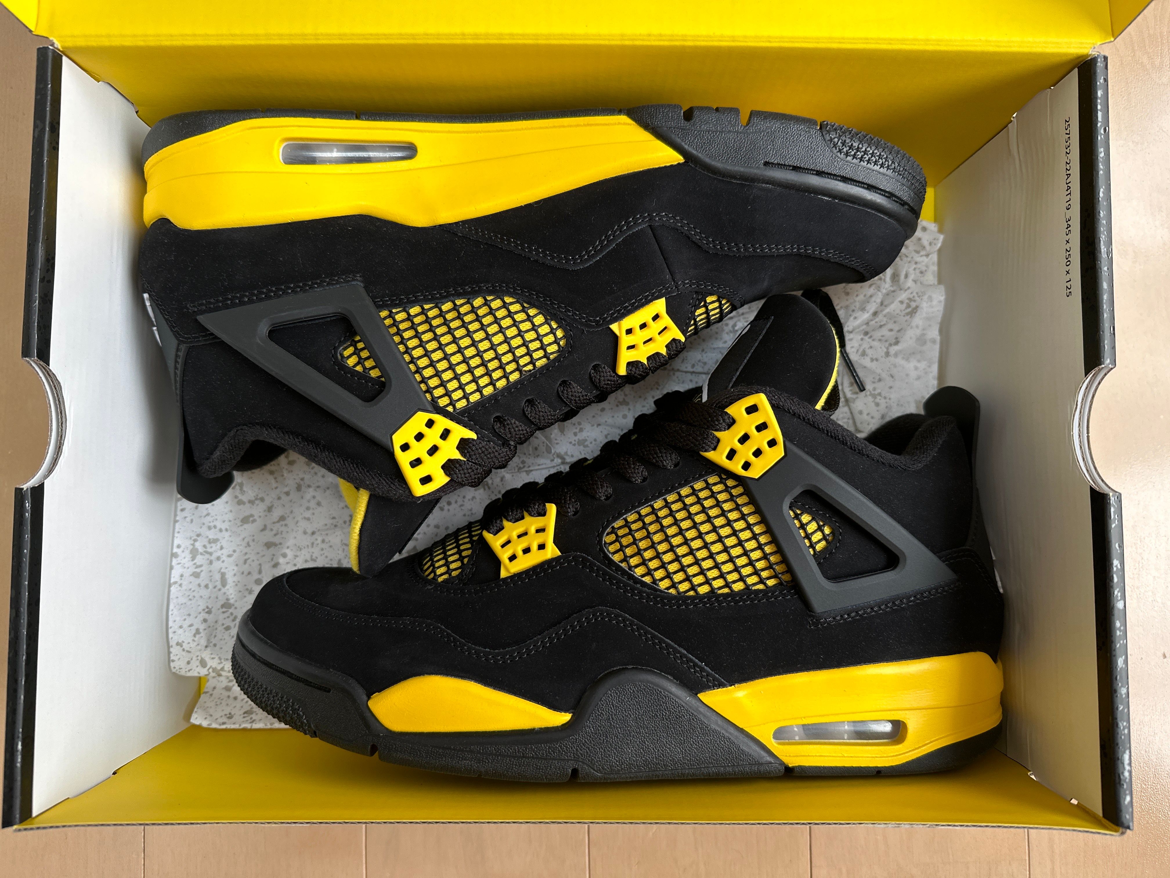 Nike Air Jordan 4 Retro "Thunder"(2023)