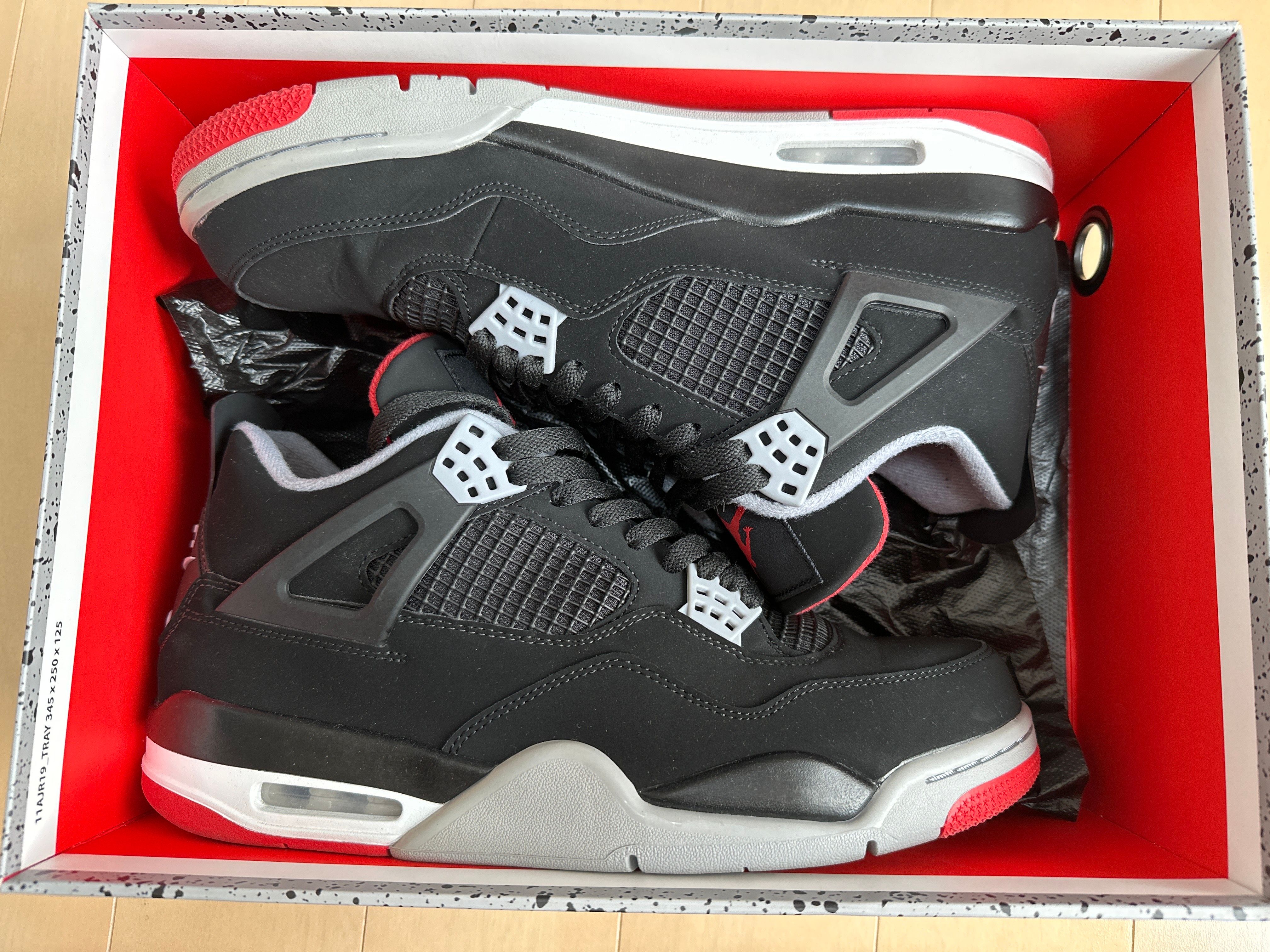 Nike Air Jordan 4 Retro "Bred" (2019)  