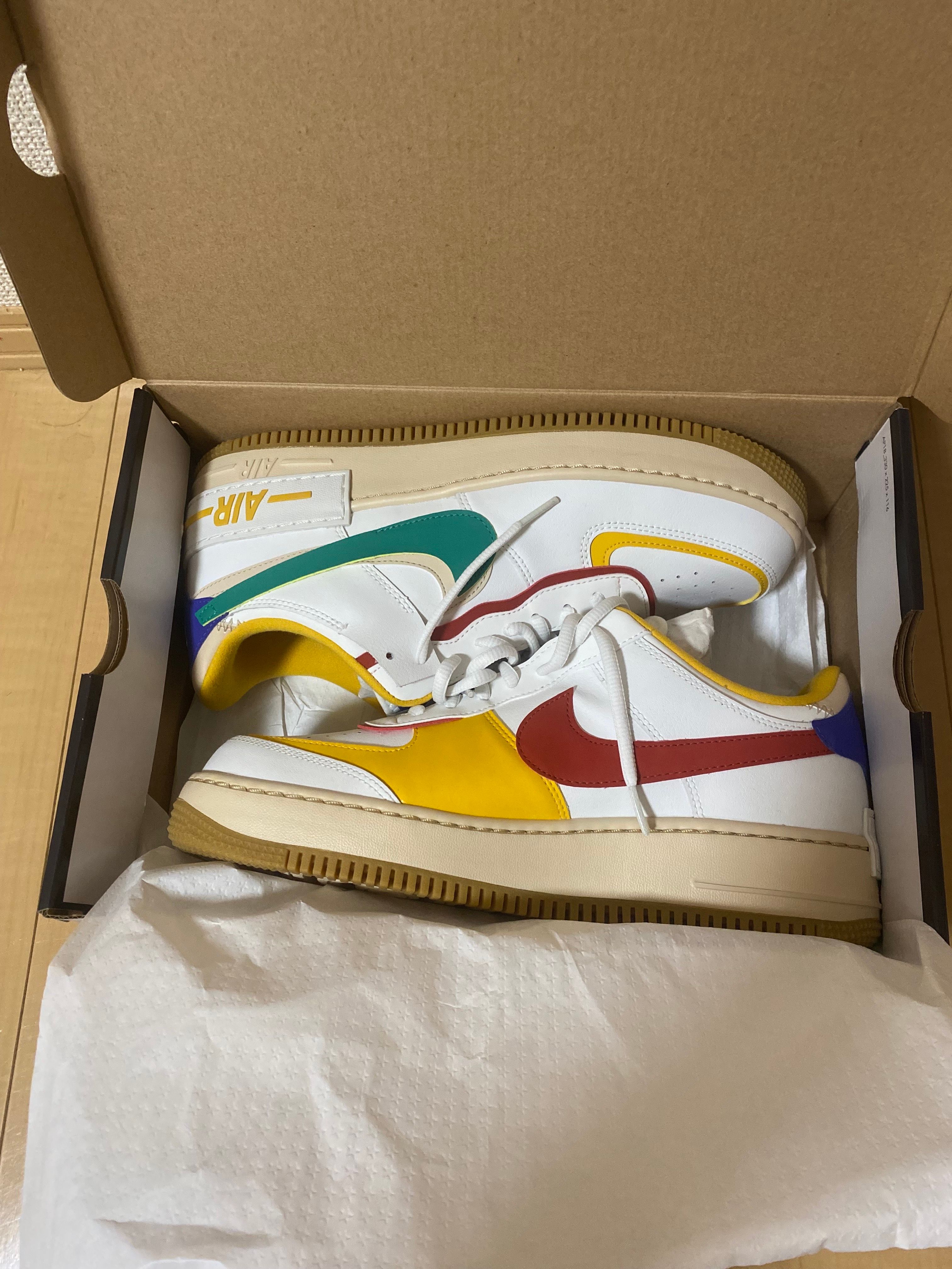 Nike Women's Air Force 1 Low Shadow "Summit White/Neptune Green"