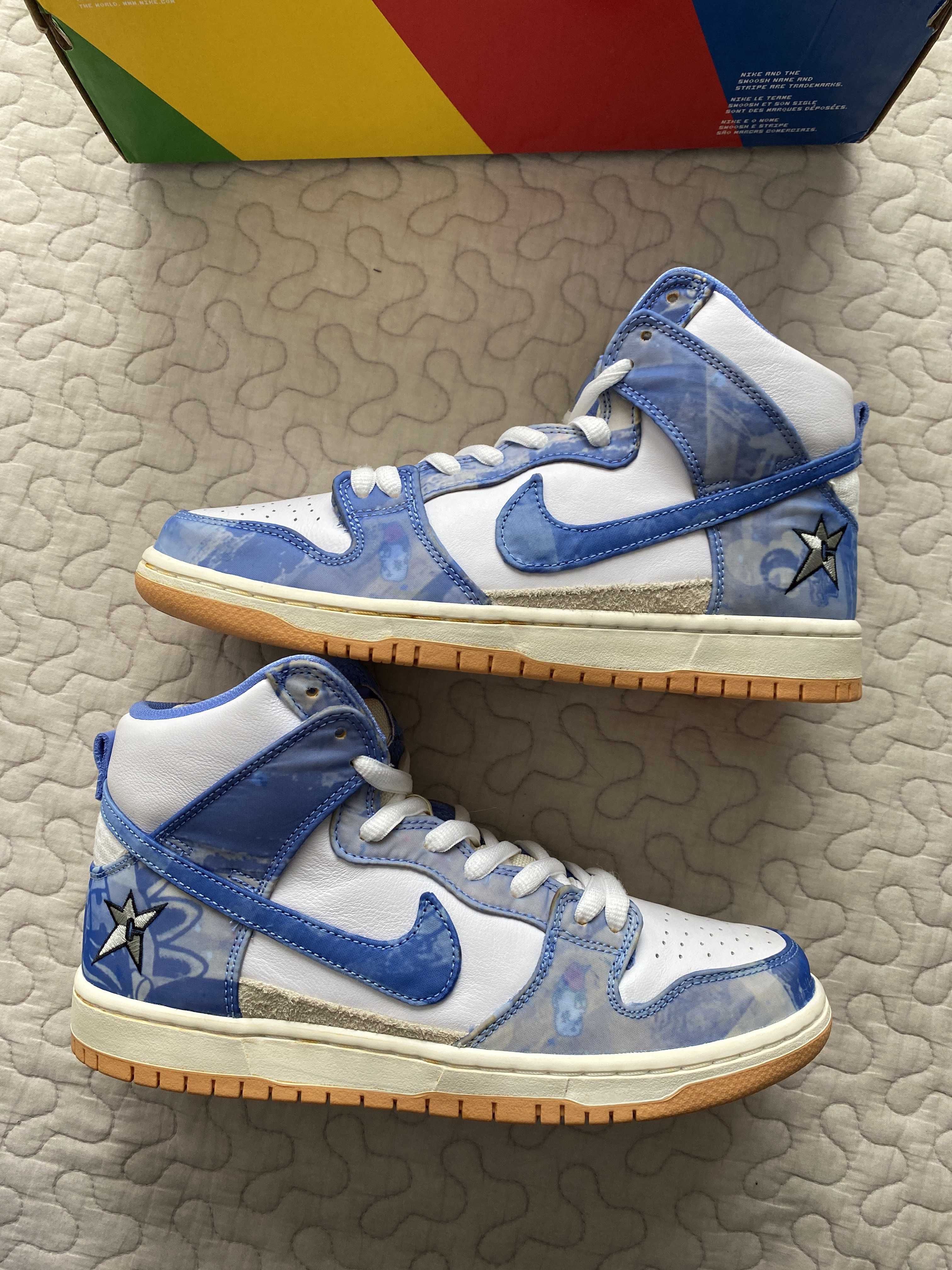 Carpet Company × Nike SB Dunk High "Royal Pulse"
