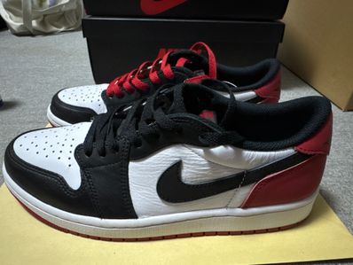 Nike Air Jordan 1 Retro Low OG "Black Toe"