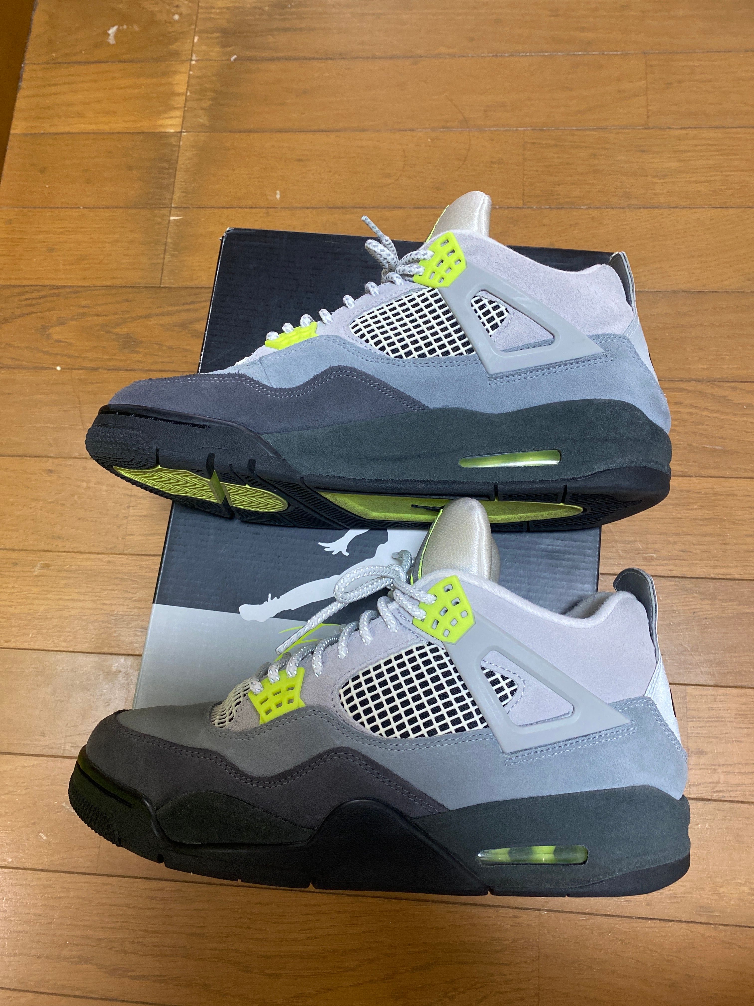 NIKE AIR JORDAN 4 RETRO LE "NEON"