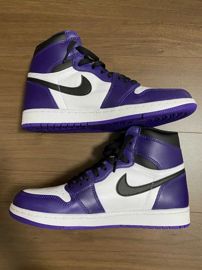 Nike Air Jordan 1 Retro High OG "Court Purple White/Black" (2020)