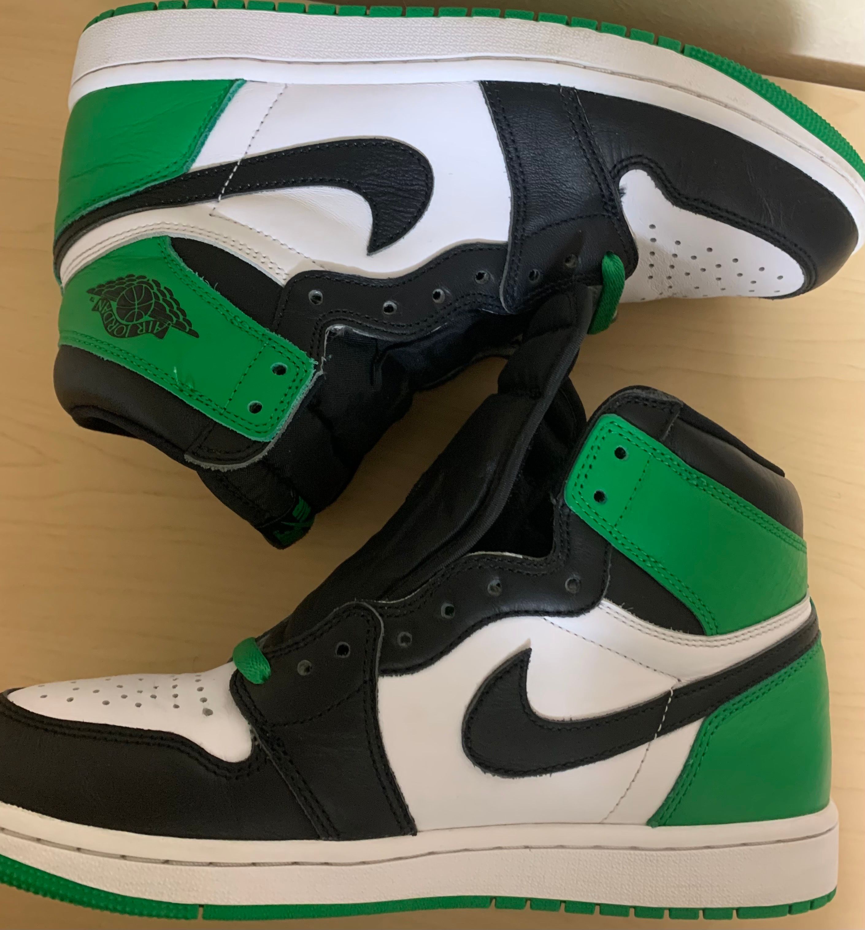 Nike Air Jordan 1 Retro High OG "Celtics/Black and Lucky Green" (2023)