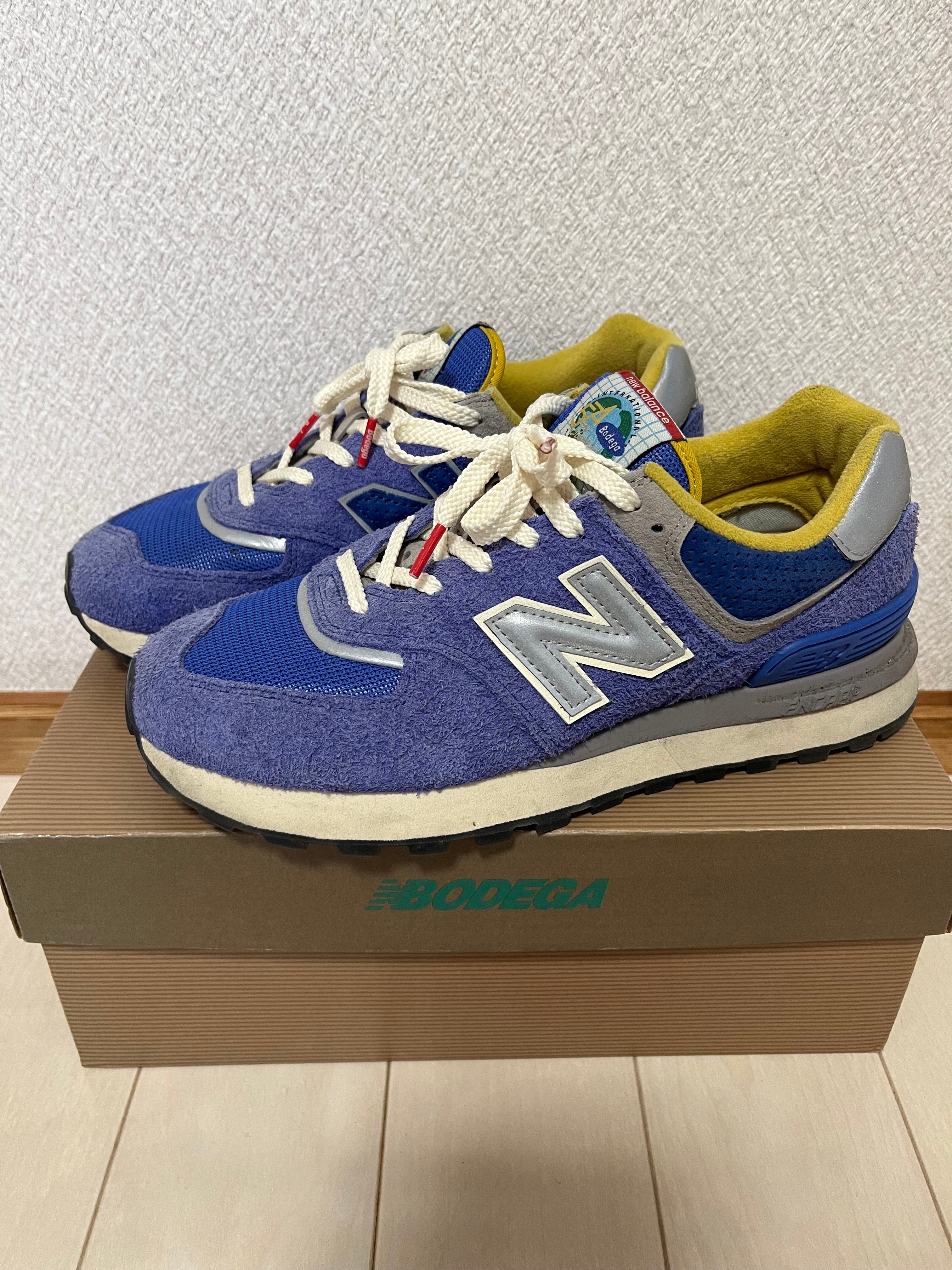 ボデガ × ニューバランス 574 レガシー "ブルー"