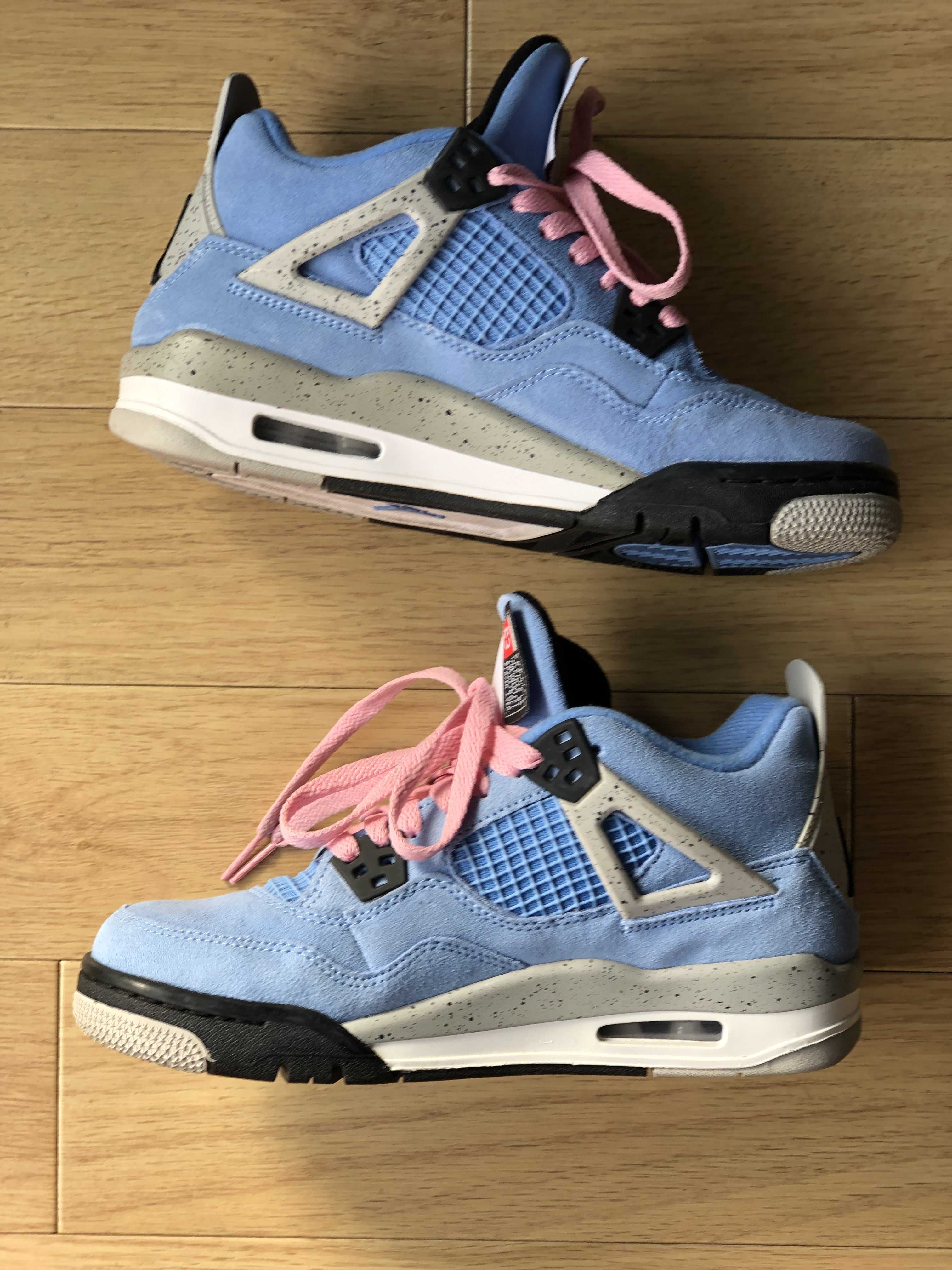 Nike GS Air Jordan 4 "University Blue"