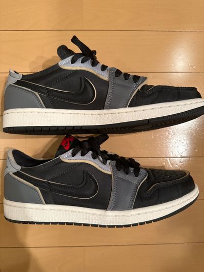 Nike Air Jordan 1 Low OG EX "Black and Smoke Grey"