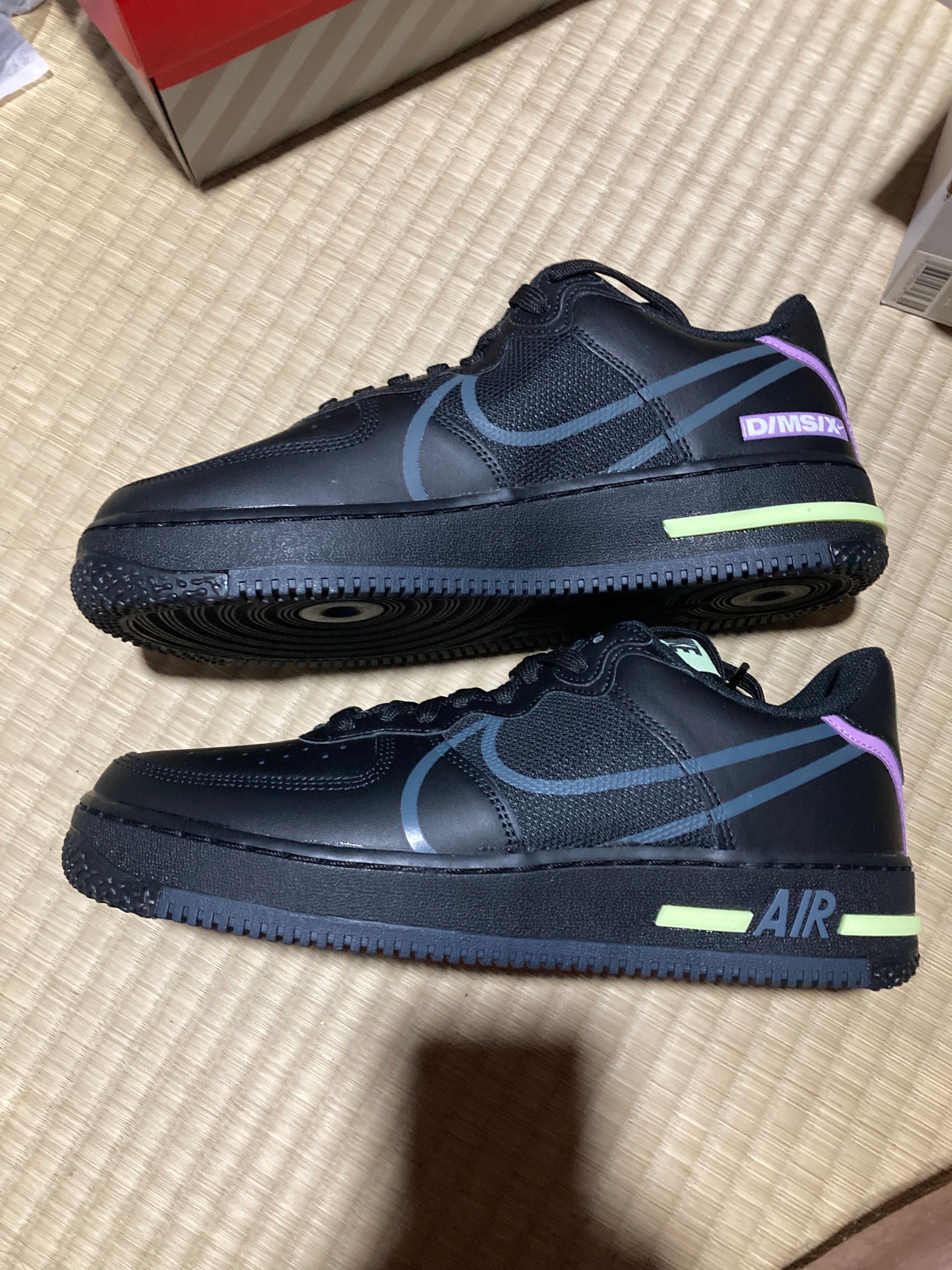 Nike Air Force 1 React "Black"