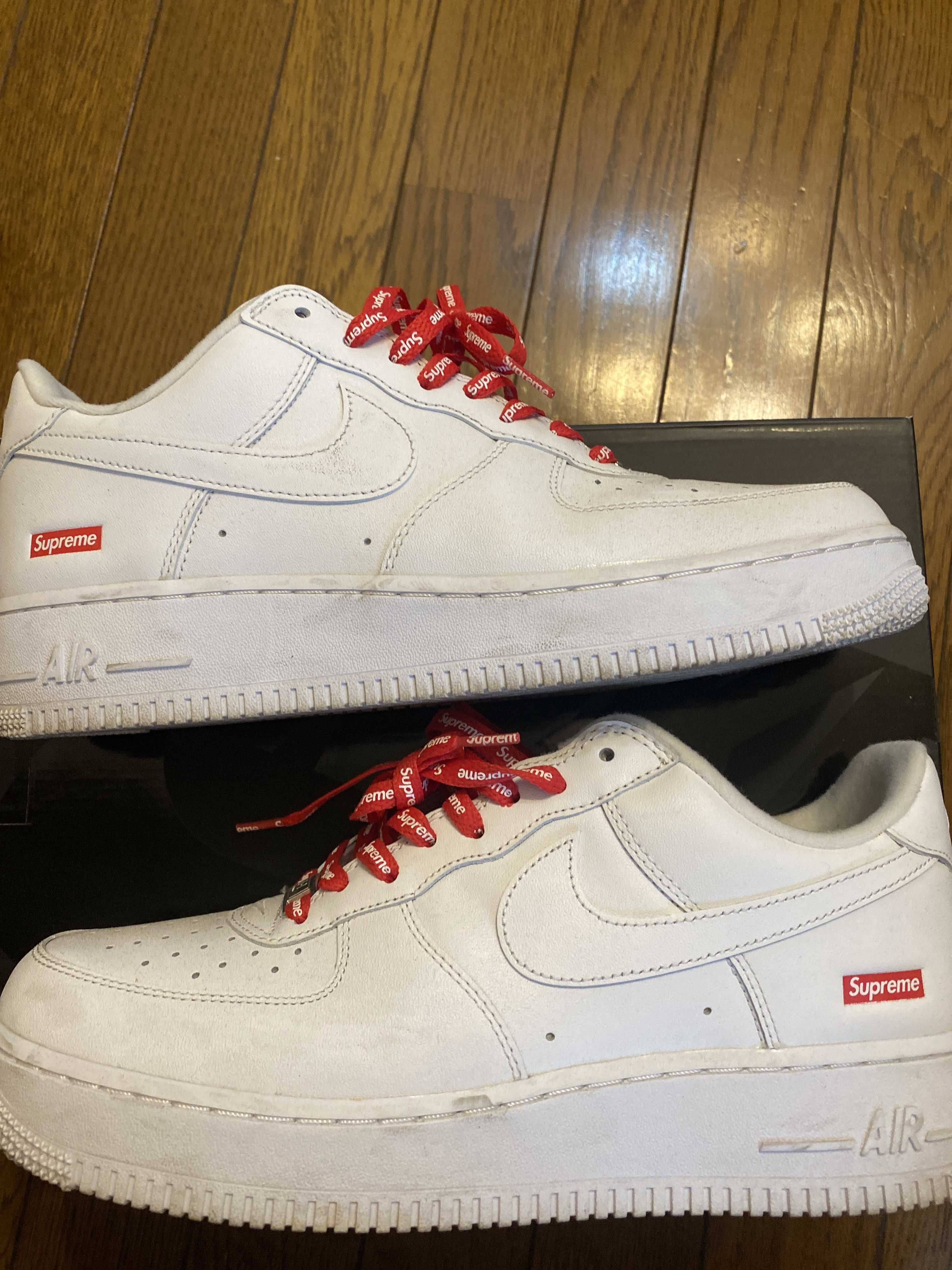Supreme × Nike Air Force 1 Low "White"