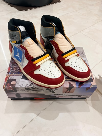 UNION × Nike Air Jordan 1 Retro High OG "Chicago/Shadow"