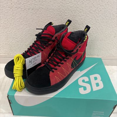 Nike SB Zoom Blazer Mid Premium "University Red/Yellow"