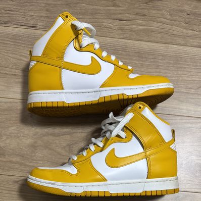NIKE Women's DUNK HIGH "DARK SULFUR"