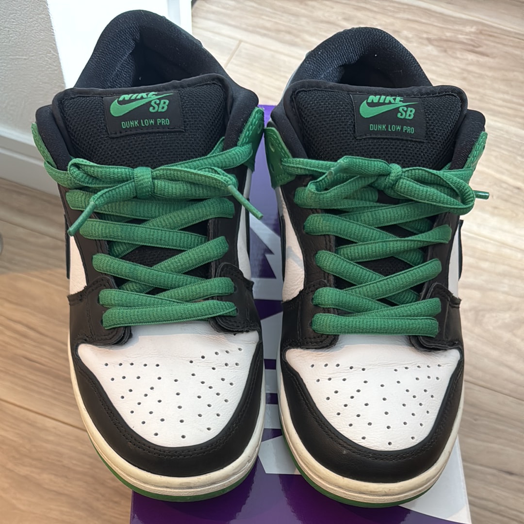Nike SB Dunk Low Pro "Black and Classic Green"