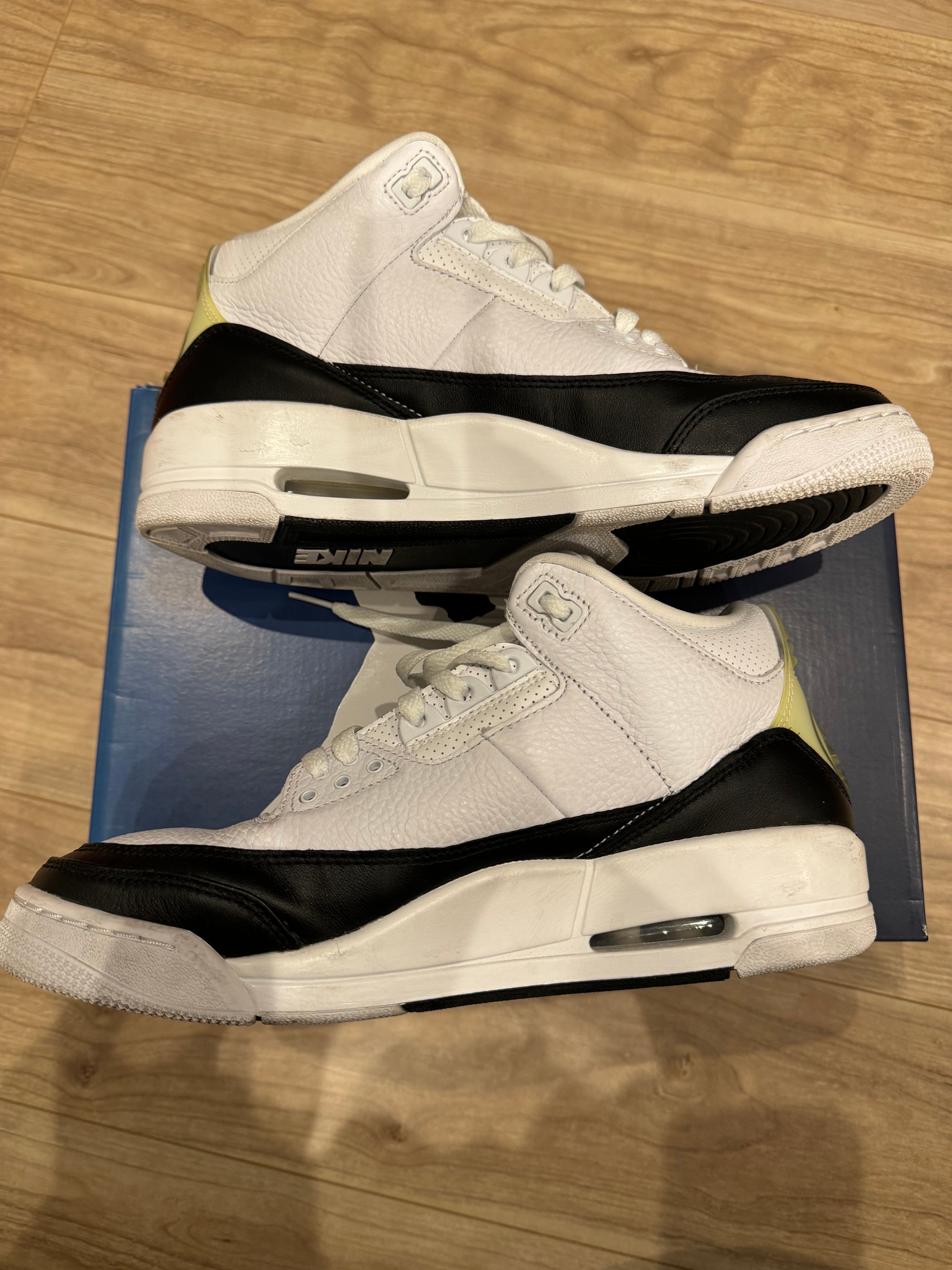 Fragment × Nike Air Jordan 3 "White/Black"