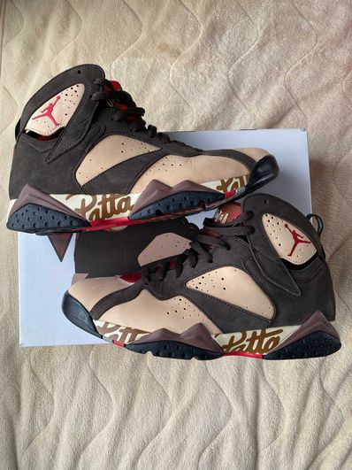 Patta × Nike Air Jordan 7 OG "Brown"