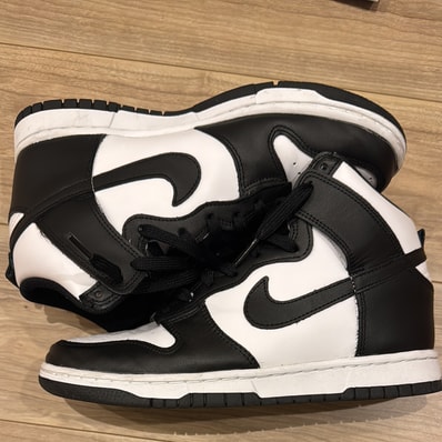 Nike Women's Dunk High "Black and White"