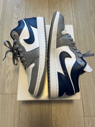 Nike Women's Air Jordan 1 Low "Grey and Blue"