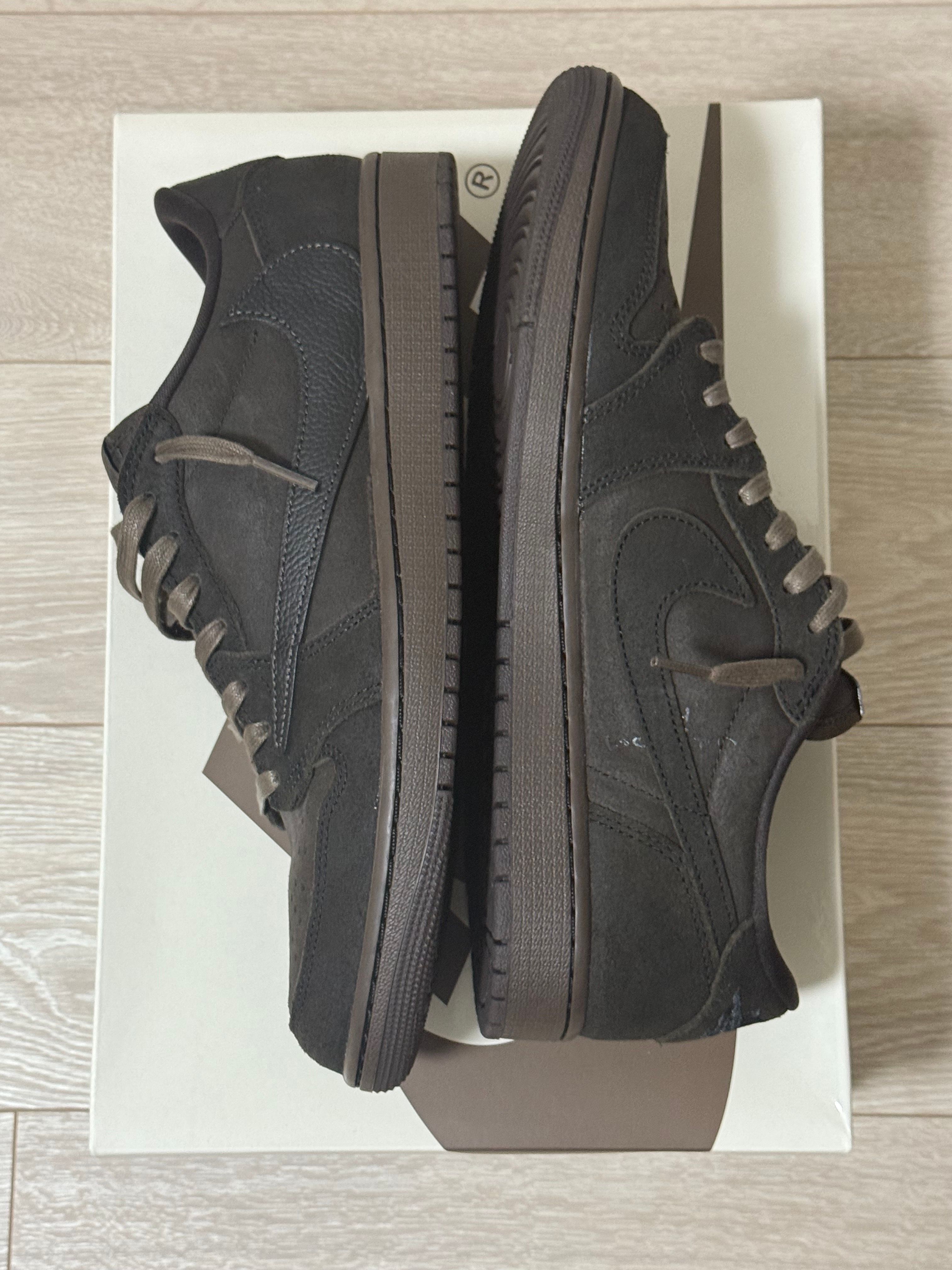 Travis Scott × Nike Air Jordan 1 Low OG SP "Velvet Brown and Dark Mocha"