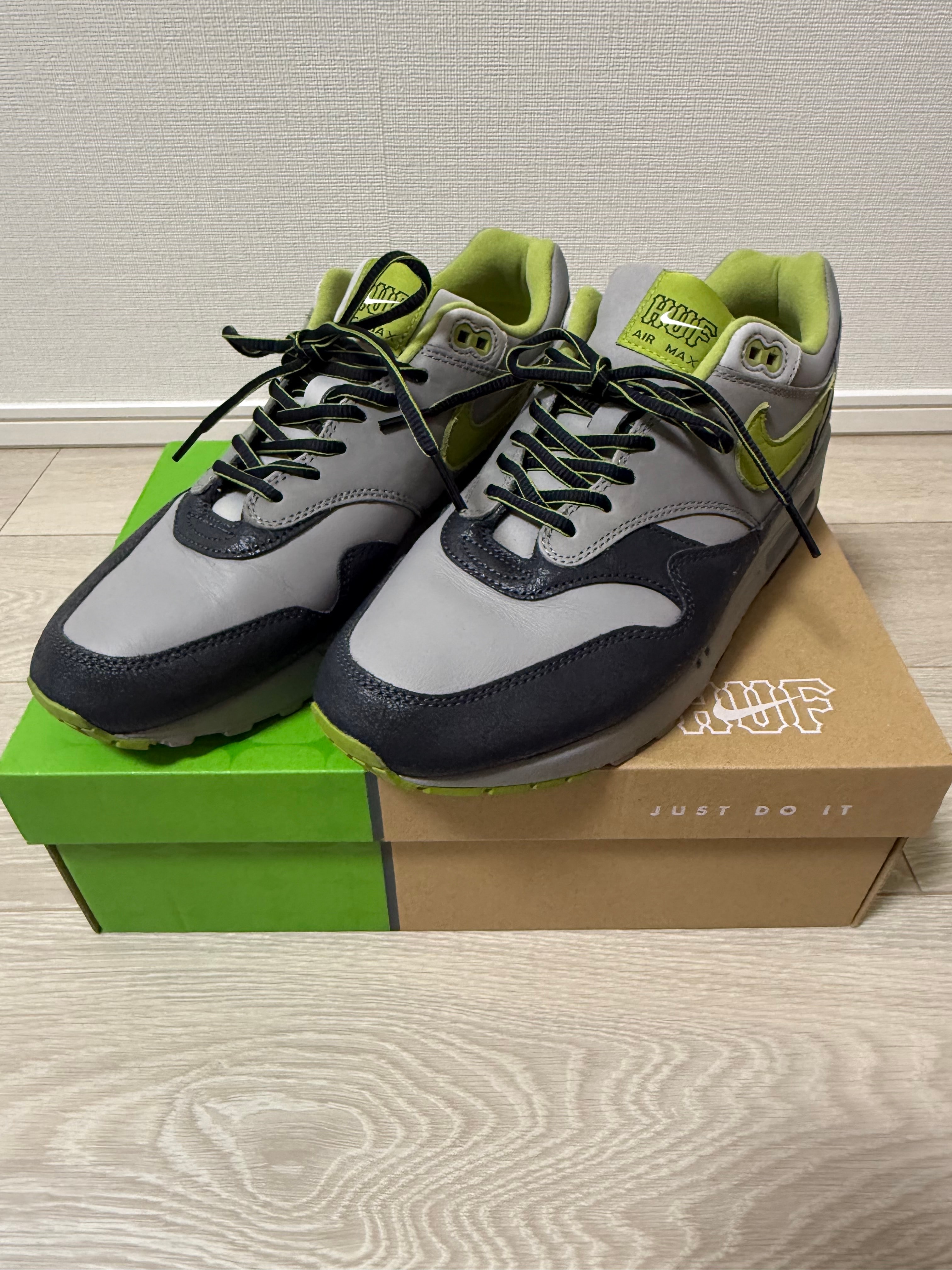 HUF × Nike Air Max 1 "Anthracite and Medium Grey"