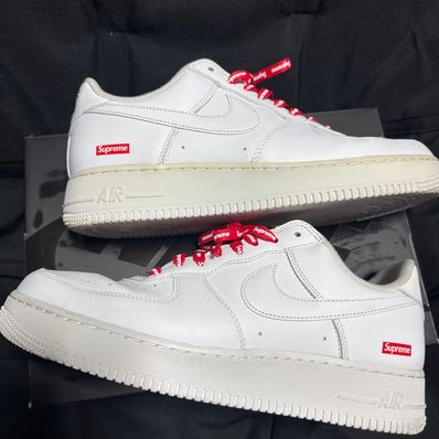Supreme × Nike Air Force 1 Low "White"