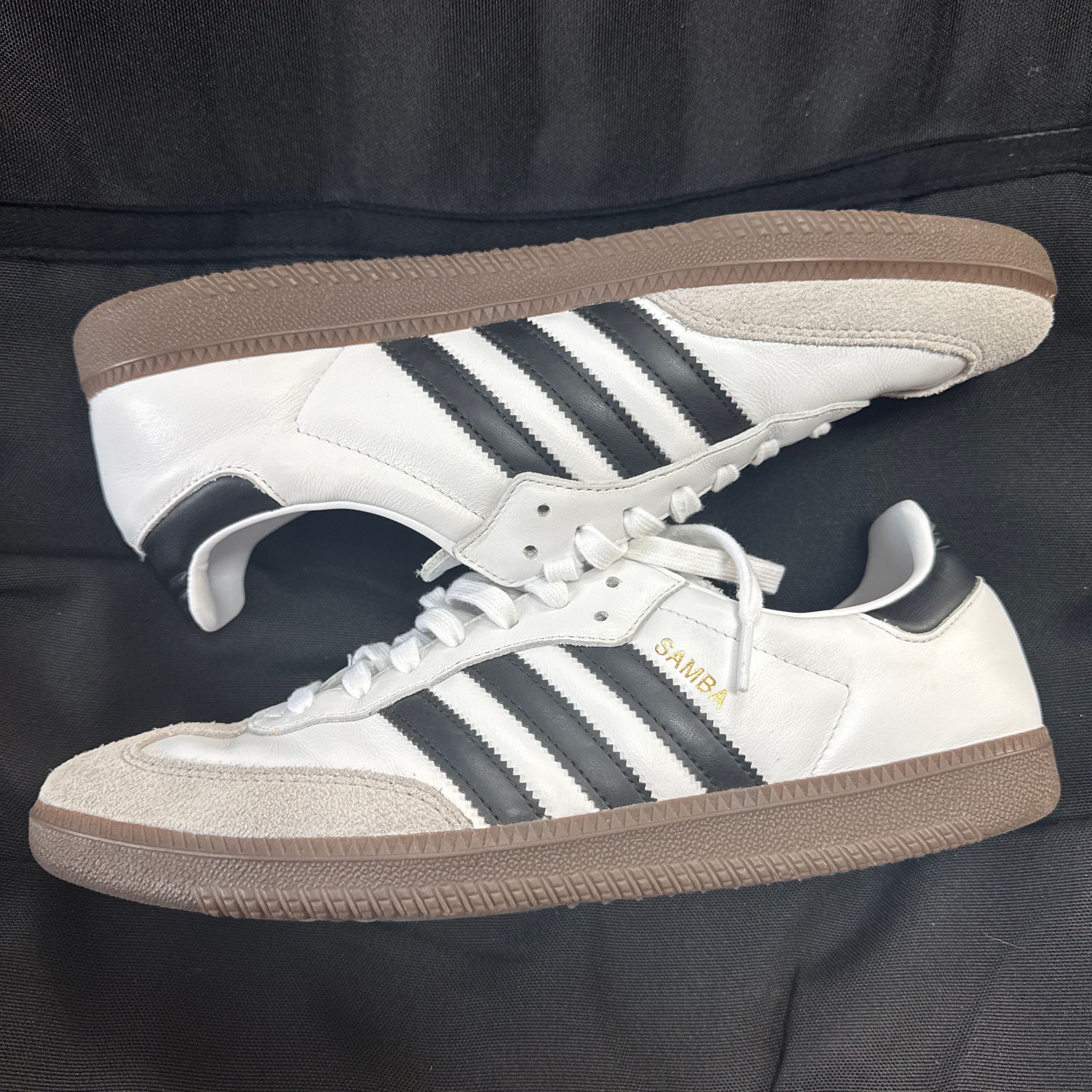 adidas Samba OG "Cloud White/Core Black/Clear Granite"