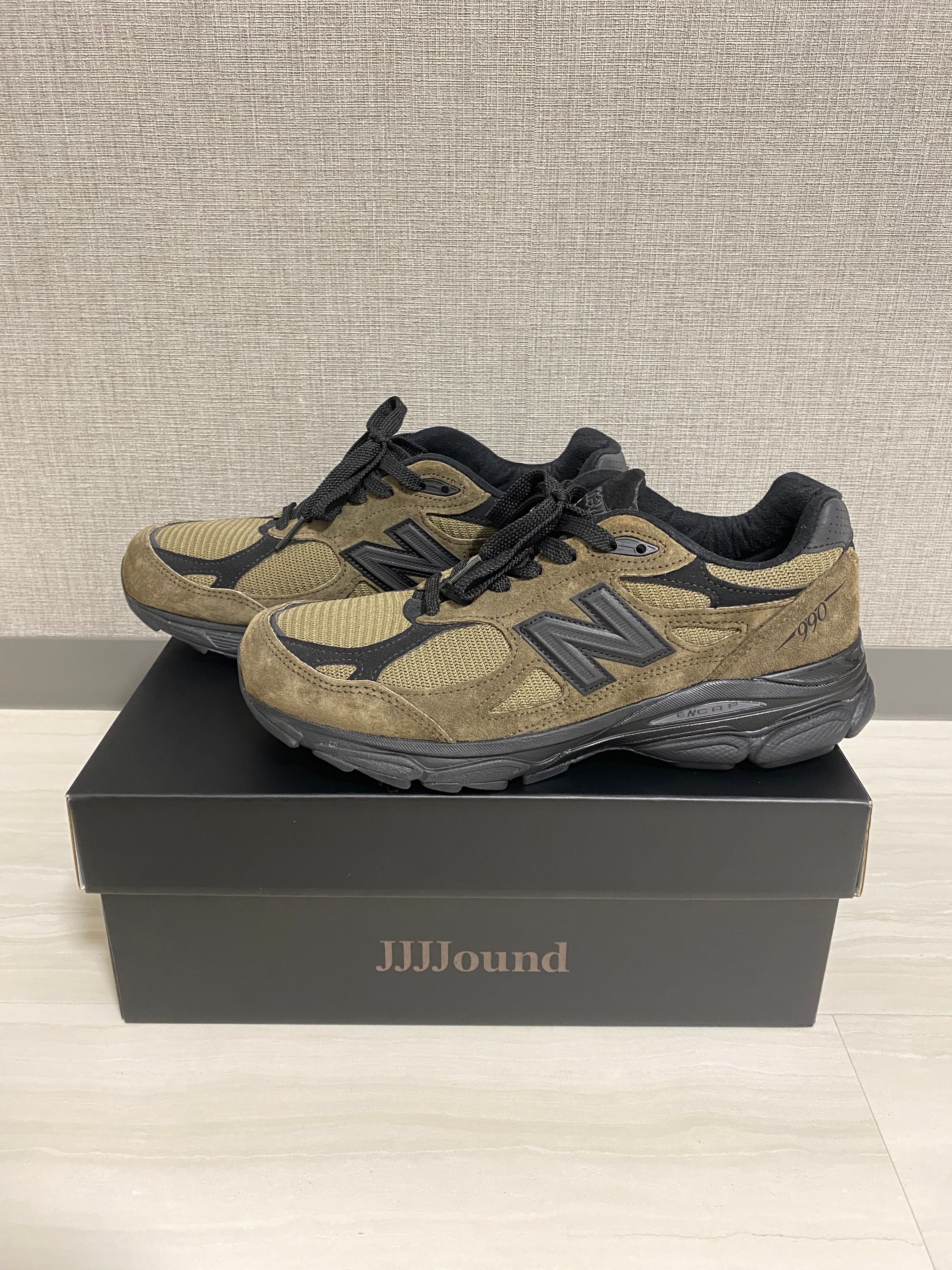 JJJJound × New Balance 990V3 "Slate Black"