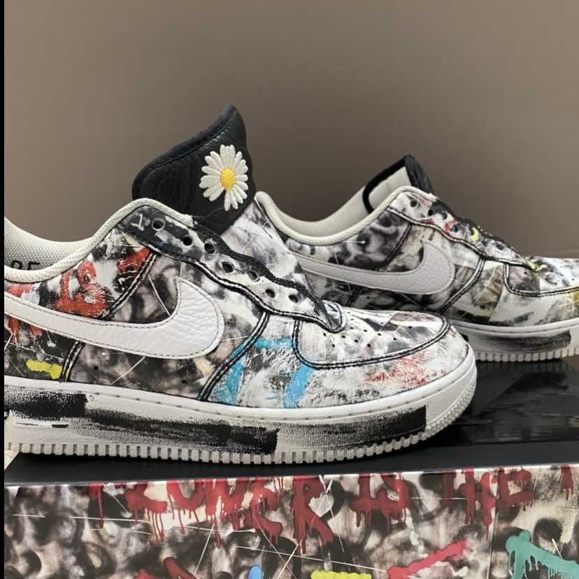 PEACEMINUSONE × Nike Air Force 1 Low Para Noise "Black" / G-DRAGON