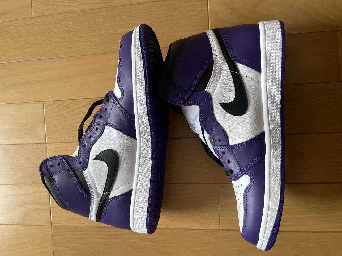 Nike Air Jordan 1 Retro High OG "Court Purple White/Black" (2020)