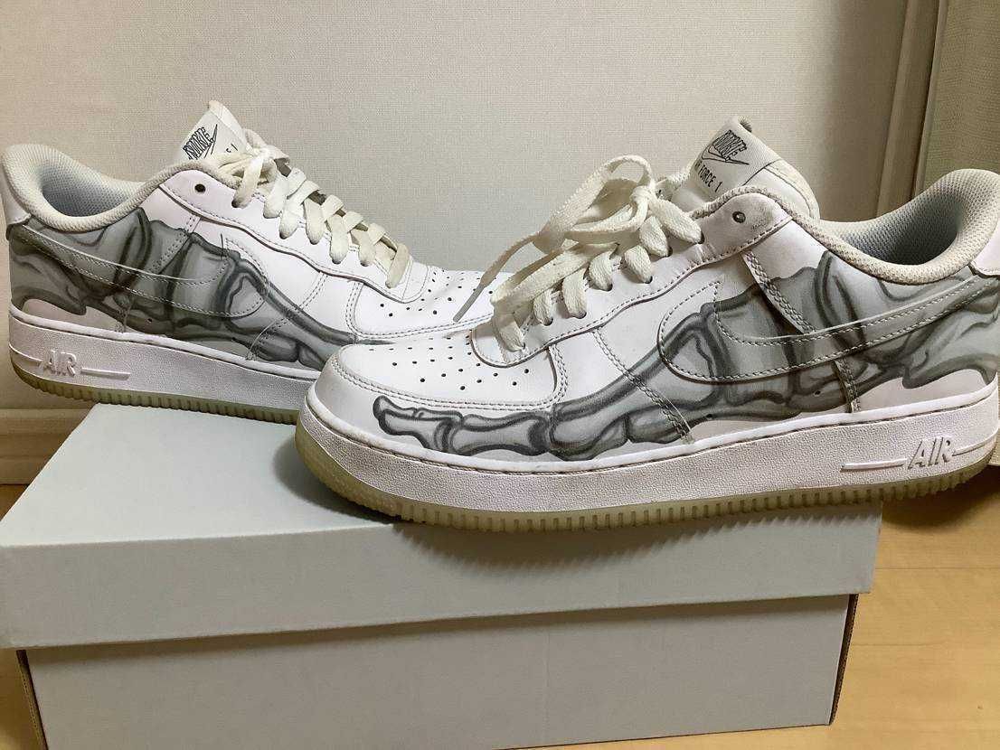 Nike Air Force 1 Low "White Skeleton"