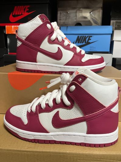 Nike SB Dunk High Pro Orange Label "Sweet Beet"