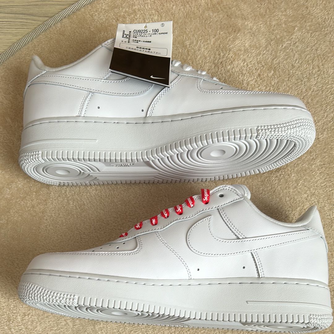 Supreme × Nike Air Force 1 Low "White"