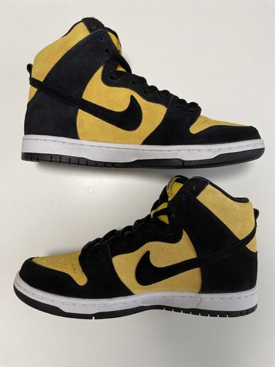 NIKE SB DUNK HIGH "MAIZE AND BLACK"