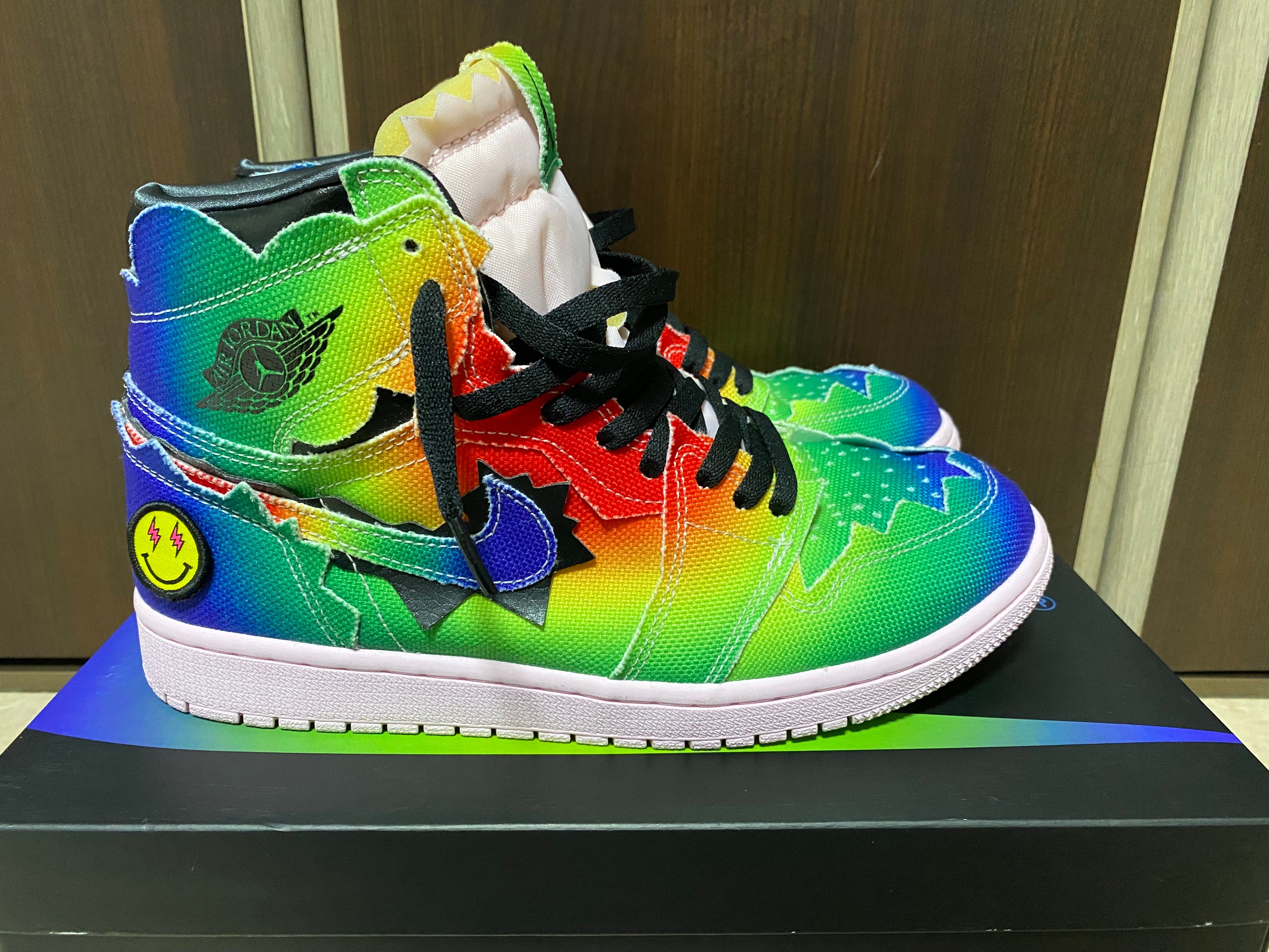 J Balvin × Nike Air Jordan 1 High OG "Rainbow"