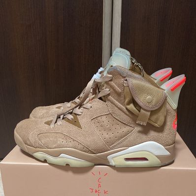 Travis Scott × Nike Air Jordan 6 "British Khaki"