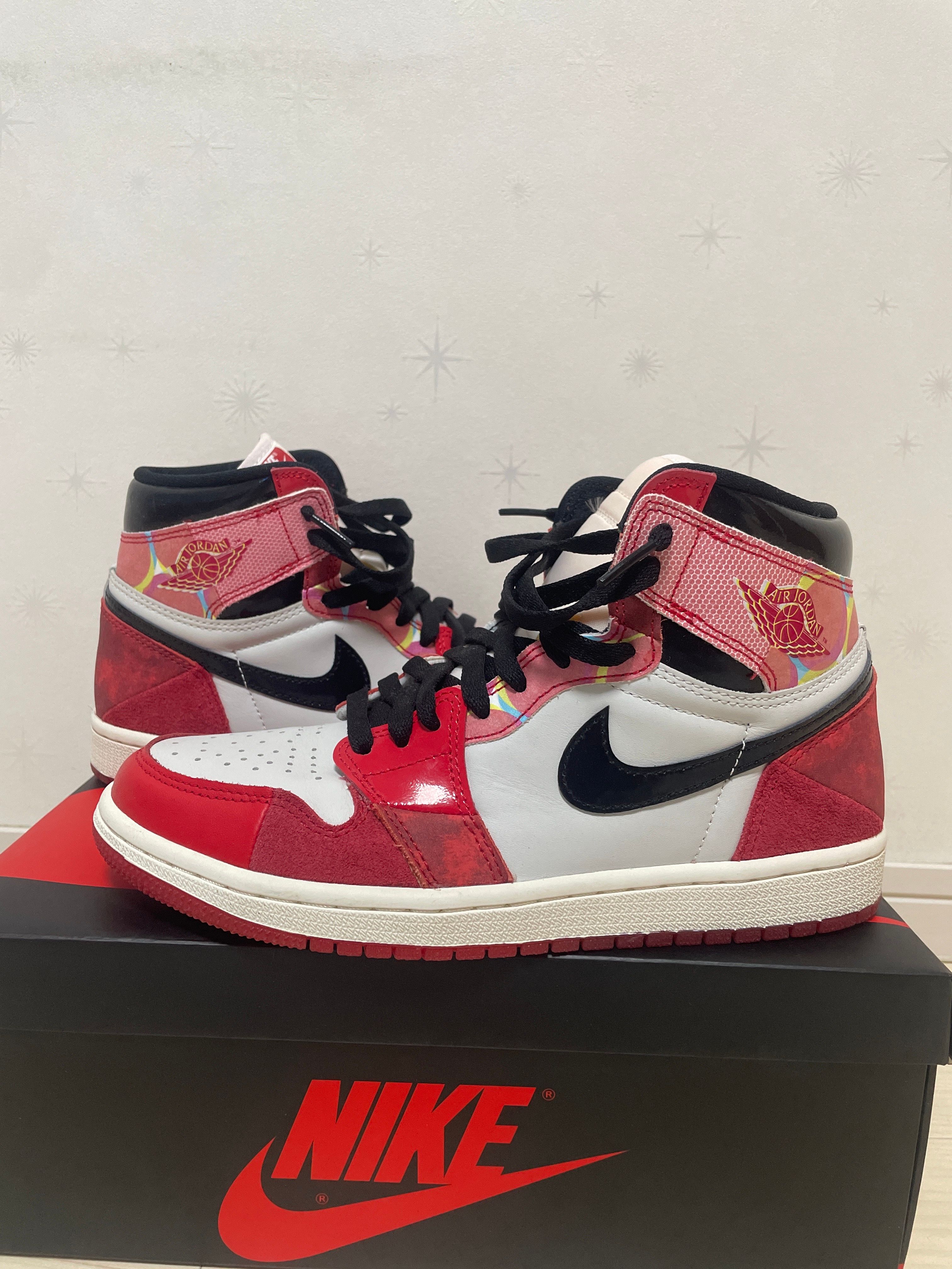 Spider-Man × Nike Air Jordan 1 Retro High OG SP "Spider-Man: Across the Spider-Verse/University Red"