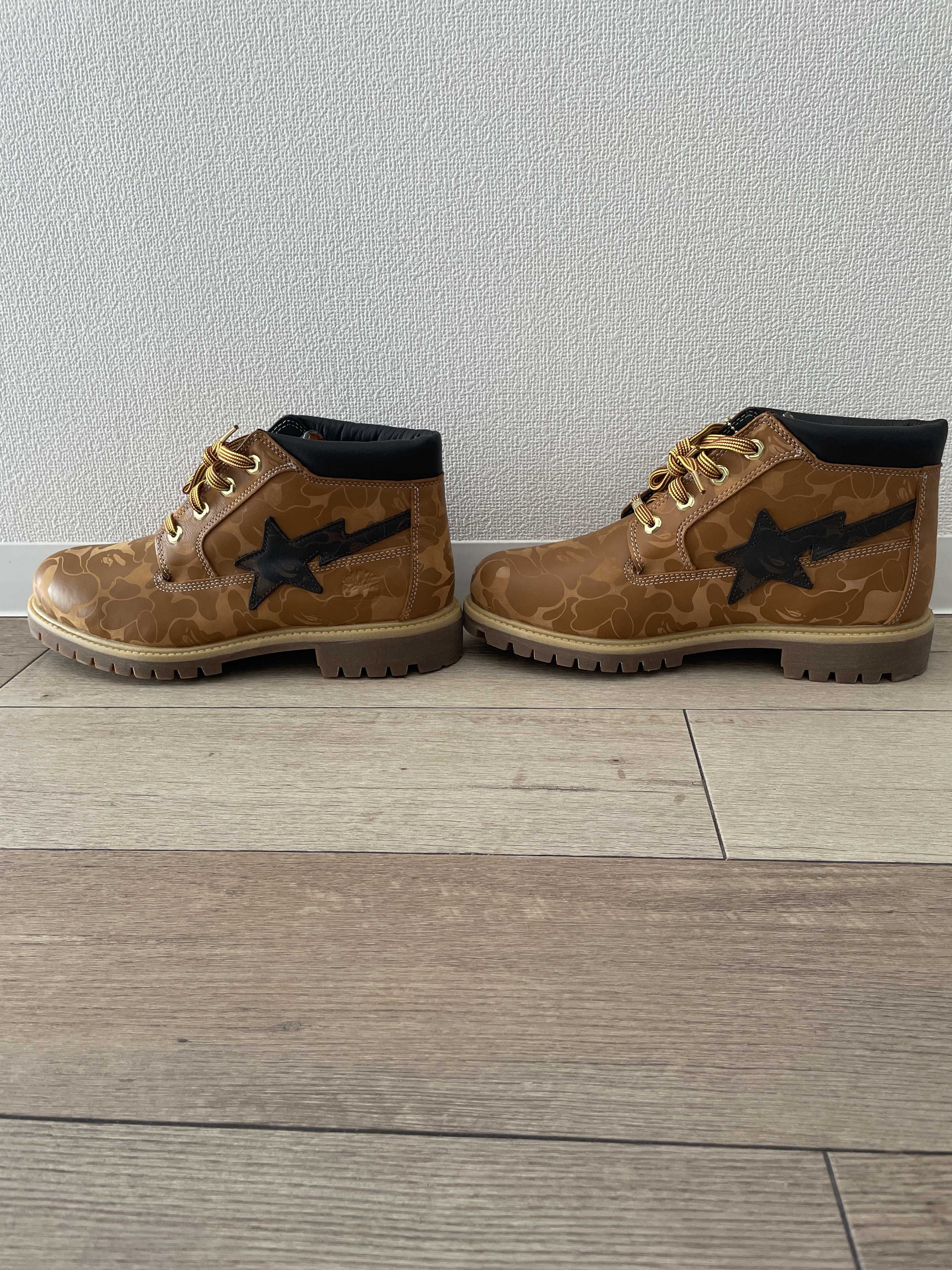 Timberland × A BATHING APE®︎ Chukka Boots "Brown"