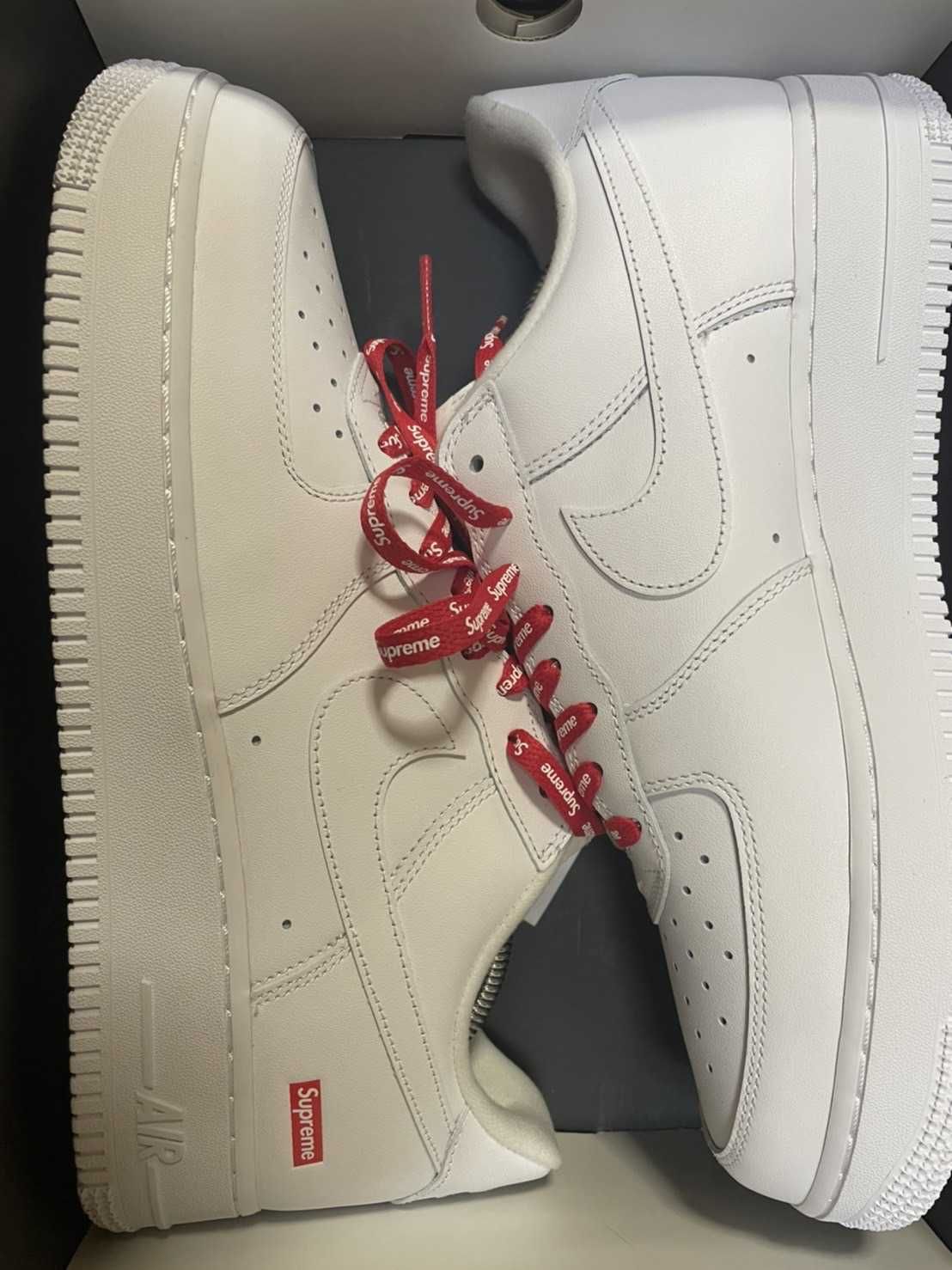 Supreme × Nike Air Force 1 Low "White"