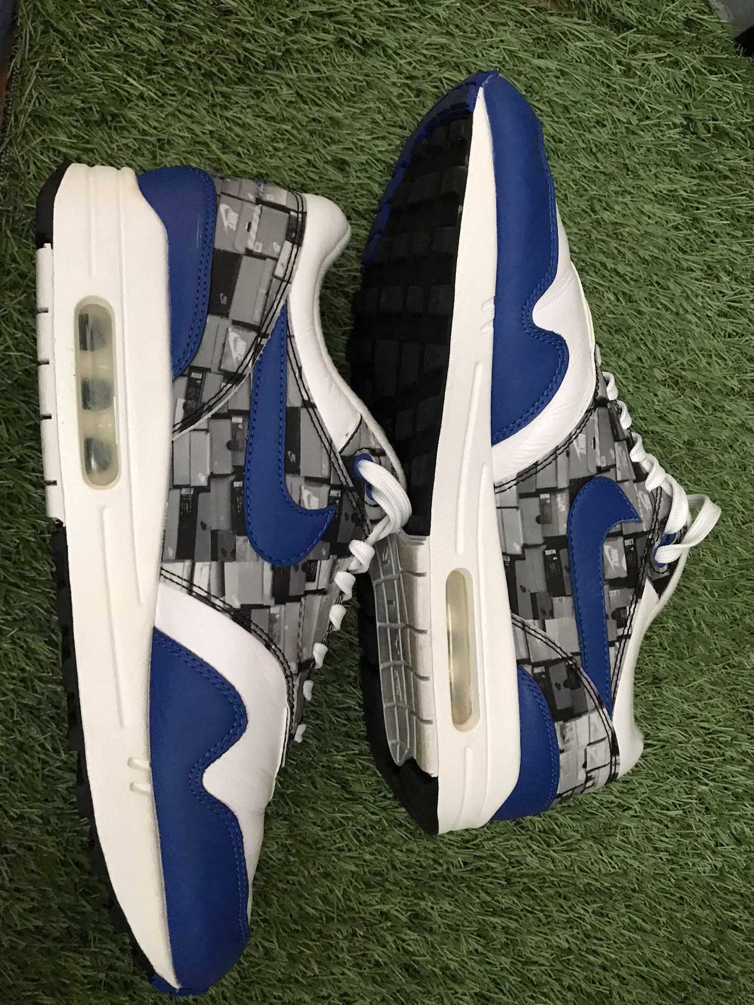 atmos × Nike Air Max 1 Blue "We Love Nike"